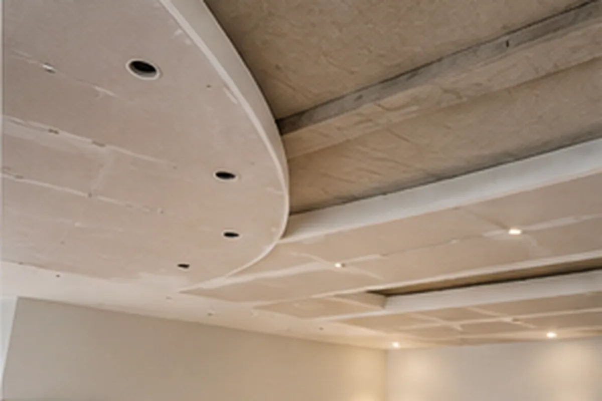 Montage einer Gipskartondecke in Wuppertal